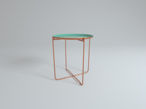design side table khloe Model 3D