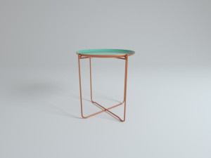 design side table khloe Model 3D