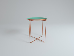design side table khloe Model 3D