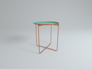 design side table khloe Model 3D