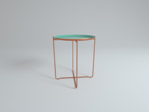 design side table khloe Model 3D