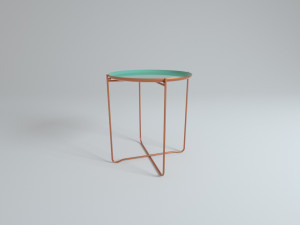 design side table khloe Model 3D