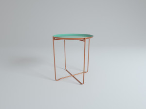 design side table khloe Model 3D