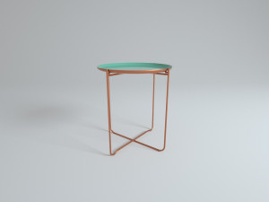 design side table khloe Model 3D