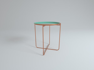 design side table khloe Model 3D