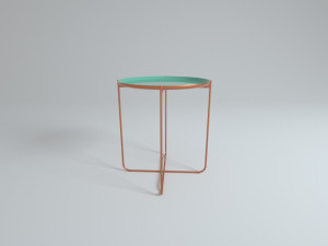 design side table khloe Model 3D