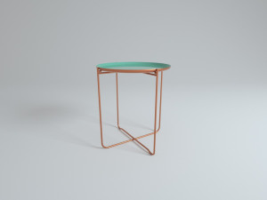 design side table khloe Model 3D