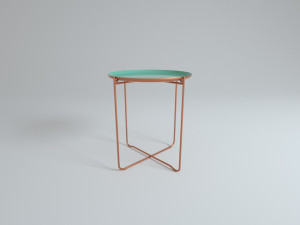 design side table khloe Model 3D