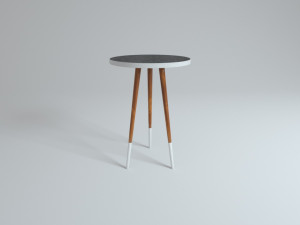 design side table mina Modèle 3D