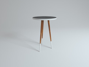 design side table mina Modèle 3D
