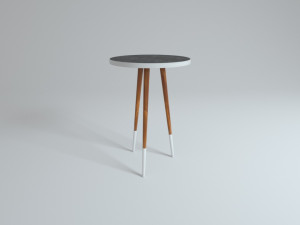 design side table mina Modèle 3D