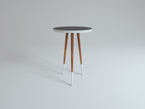 design side table mina Modèle 3D