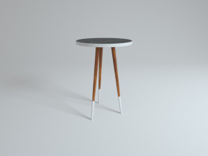 design side table mina Modèle 3D