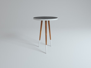 design side table mina Modèle 3D