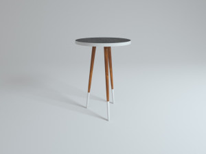 design side table mina Modèle 3D