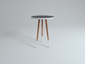 design side table mina Modèle 3D