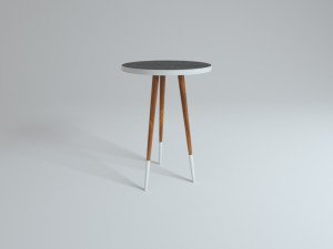 design side table mina Modèle 3D