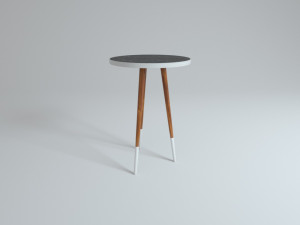 design side table mina Modèle 3D