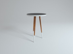 design side table mina Modèle 3D