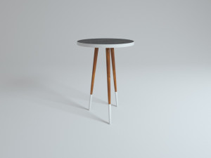 design side table mina Modèle 3D
