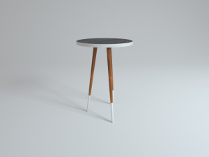 design side table mina Modèle 3D