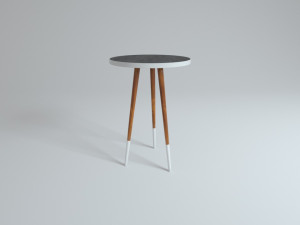 design side table mina Modèle 3D