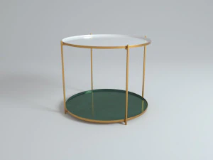 design side table thessa 3D Model