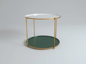design side table thessa 3D Model
