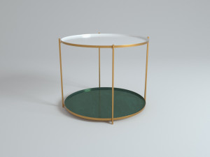 design side table thessa Modèle 3D