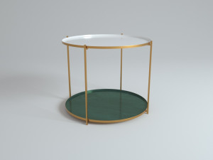 design side table thessa Modèle 3D