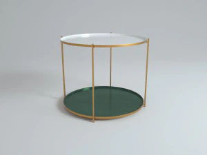 design side table thessa 3D Model