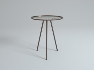 design side table vintage antique 3D Model