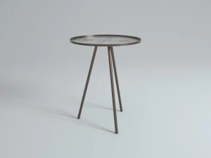 design side table vintage antique 3D Model