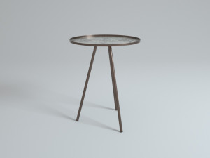 design side table vintage antique 3D Model