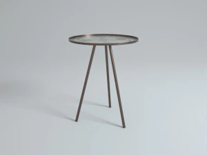 design side table vintage antique 3D Model