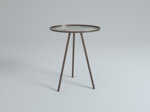 design side table vintage antique 3D Model