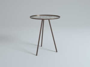 design side table vintage antique 3D Model