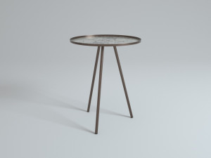 design side table vintage antique 3D Model