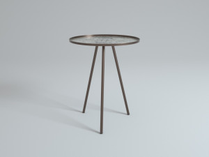 design side table vintage antique 3D Model