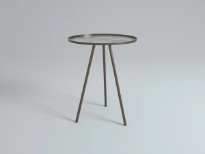 design side table vintage antique 3D Model
