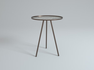 design side table vintage antique 3D Model