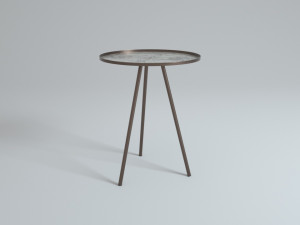 design side table vintage antique 3D Model