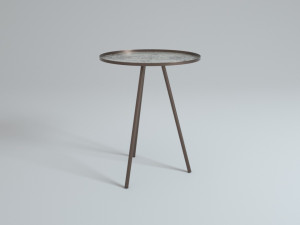 design side table vintage antique 3D Model