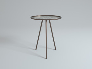 design side table vintage antique 3D Model