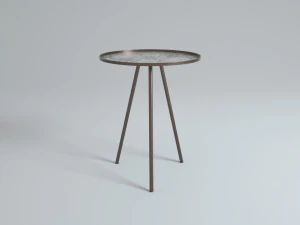 design side table vintage antique 3D Model