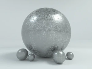 11 chrome materials for c4d octane render texture CG Textures