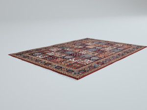 6 scottish rugs 3D Model