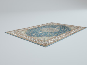 6 scottish rugs 3D Model