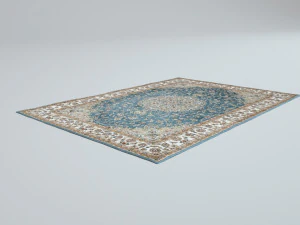 6 scottish rugs 3D Model