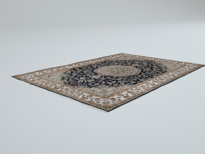 6 scottish rugs 3D Model